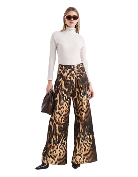 Leopard Jeans