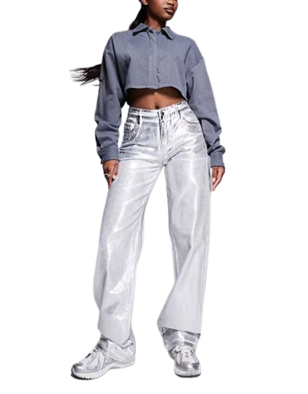 Metallic Jeans
